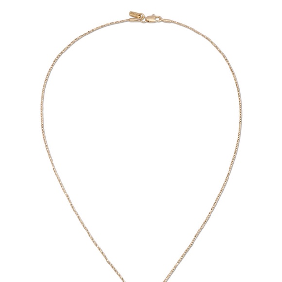 New Vanessa Mooney THE MINI HEART NECKLACE EMERALD - Picture 2 of 2